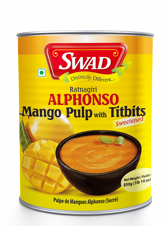 Alphonso Mango Pulp with TitBits - Vimal Agro Products Pvt Ltd - Irresistible Taste