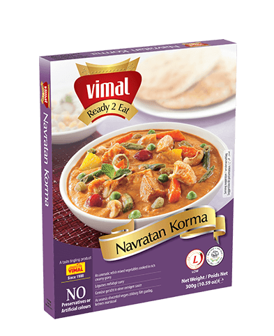 Navratan Korma - Dal Tadka - Vimal Agro Products Pvt Ltd - Irresistible Taste