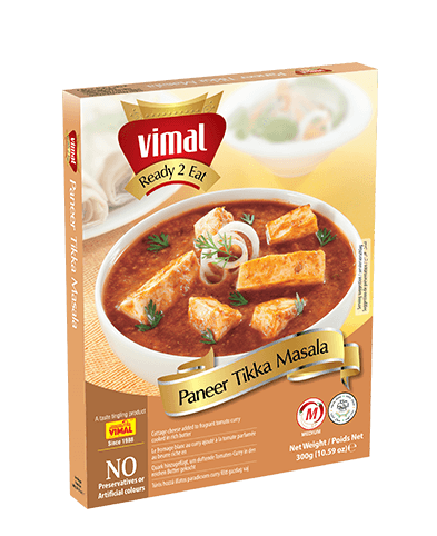 Paneer Tikka Masala -  - Vimal Agro Products Pvt Ltd - Irresistible Taste
