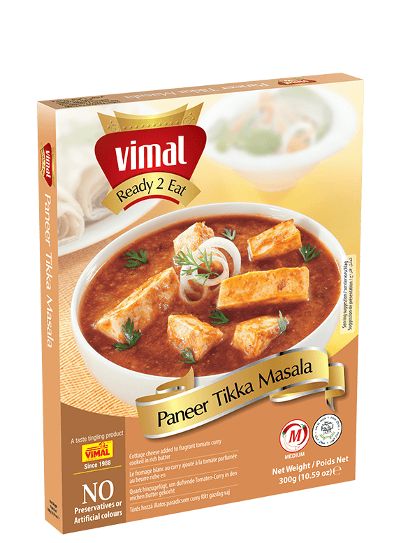 Paneer Tikka Masala - Vimal Agro Products Pvt Ltd - Irresistible Taste