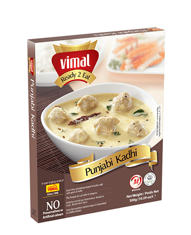 Punjabi Kadhi - Madras Sambhar - Vimal Agro Products Pvt Ltd - Irresistible Taste