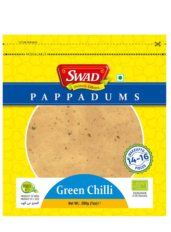 Green Chili Papad - Vimal Agro Products Pvt Ltd - Irresistible Taste
