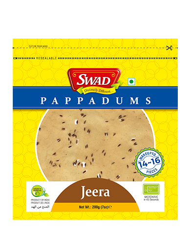 Jeera Papad -  - Vimal Agro Products Pvt Ltd - Irresistible Taste