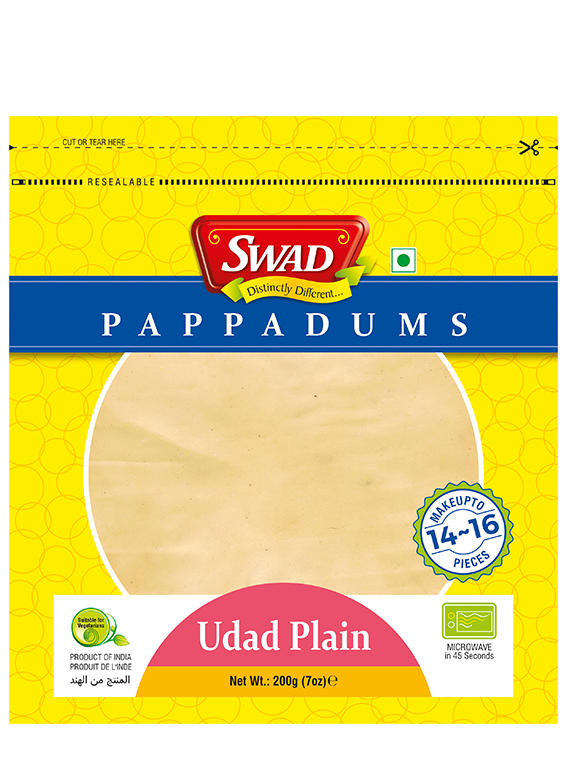 Udad Plain Papad - Vimal Agro Products Pvt Ltd - Irresistible Taste